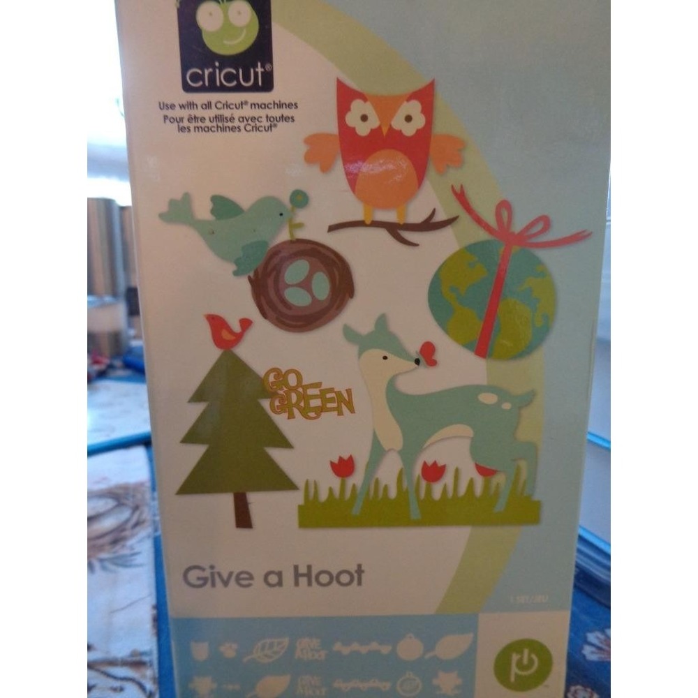 Cricut Die Cut Cartridge GIVE A HOOT Scrapbooking